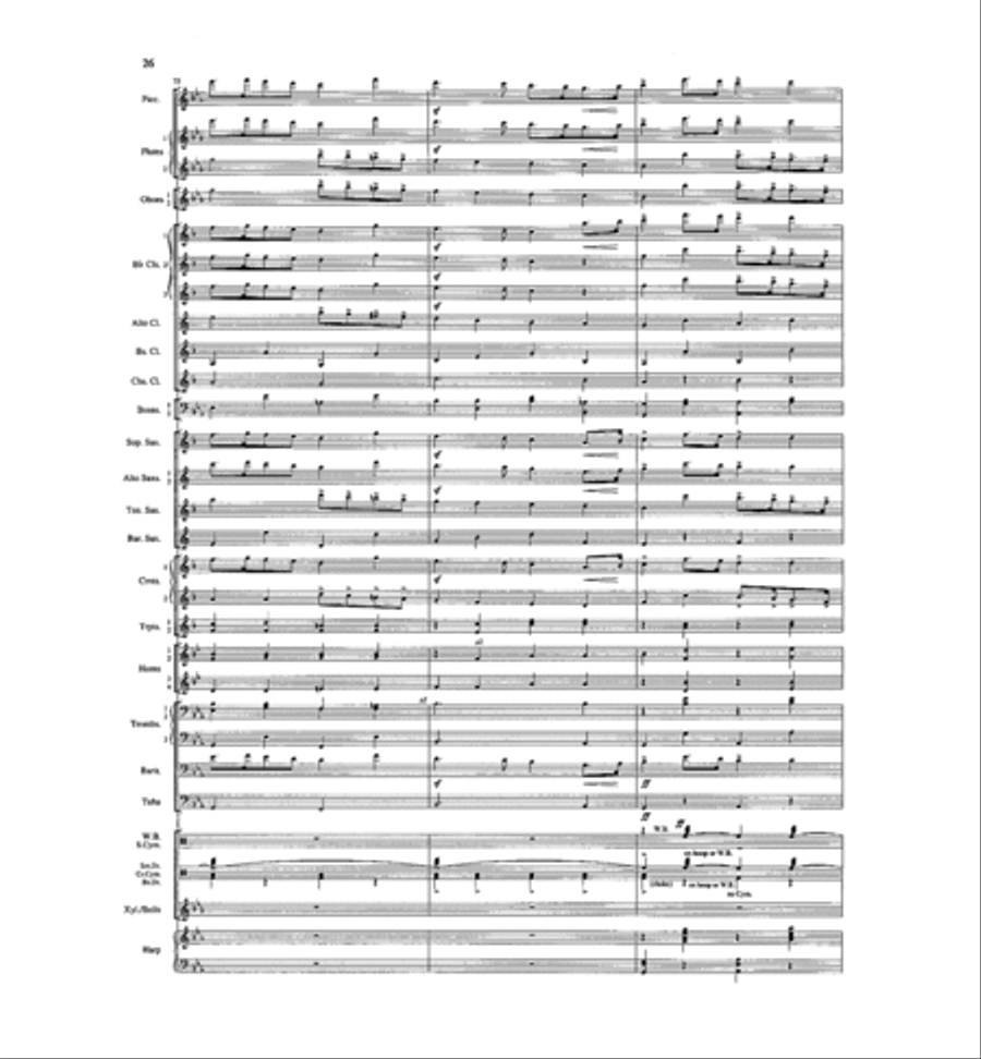 Country Gardens Concert Band scores gallery preview page 21