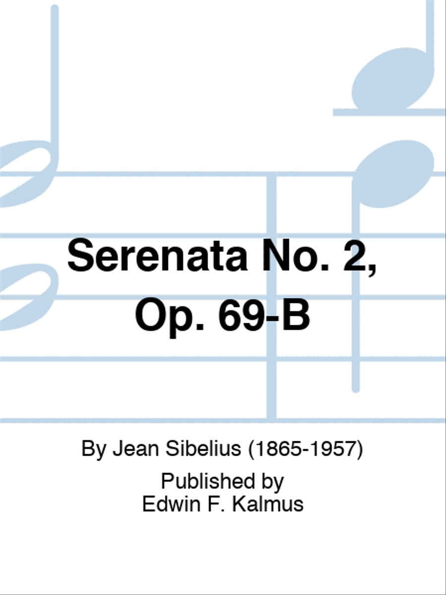 Serenata No. 2, Op. 69-B Set of Parts scores gallery preview page 1