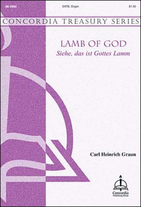 Book cover for Lamb of God / Siehe, das ist Gottes Lamm