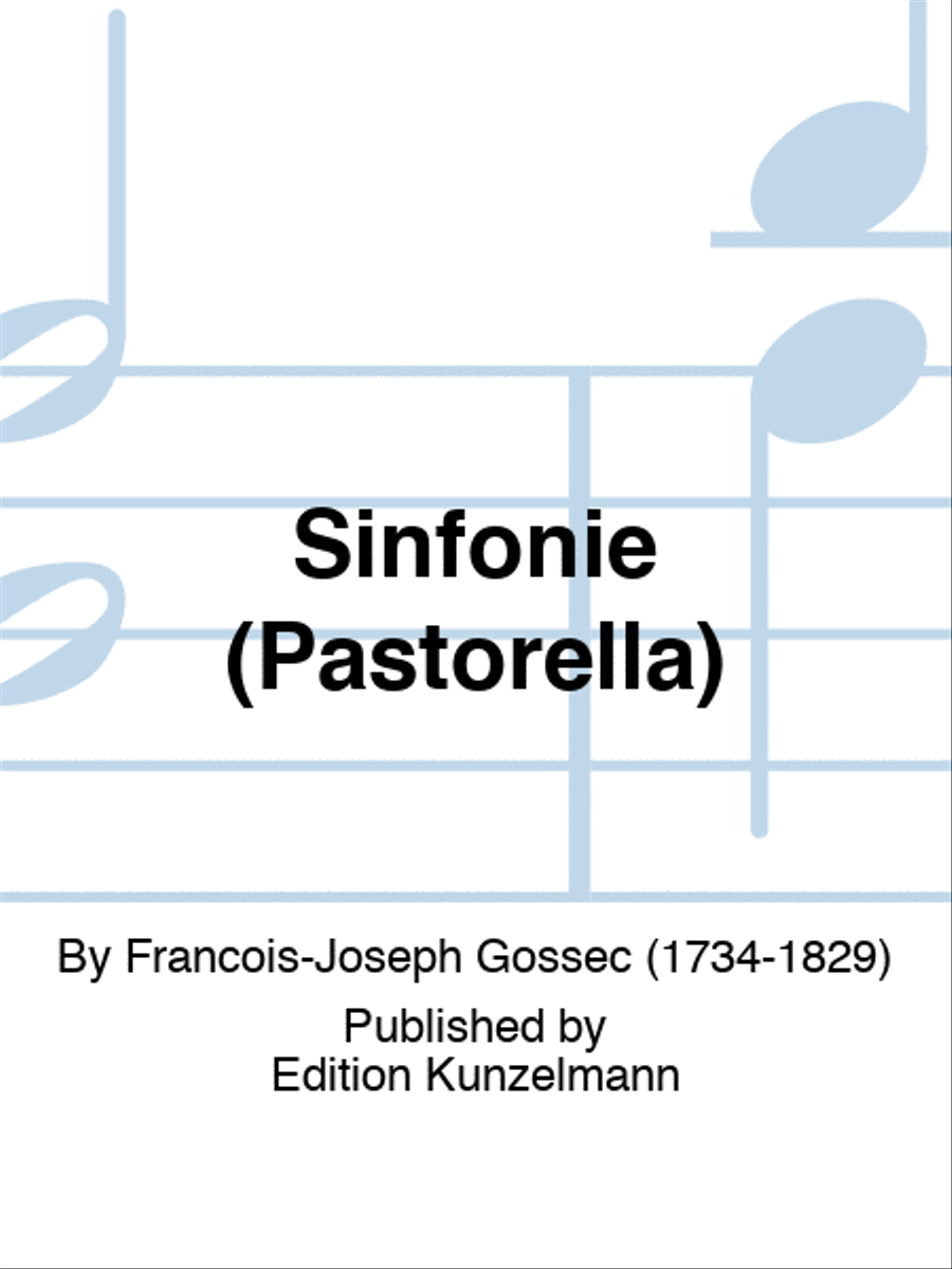 Symphony (Pastorella) Violin scores gallery preview page 1