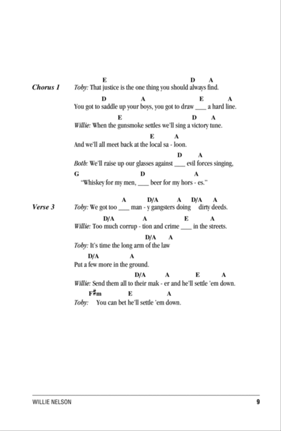 Beer For My Horses Beer For My Horses Acoustic Guitar scores gallery preview page 2