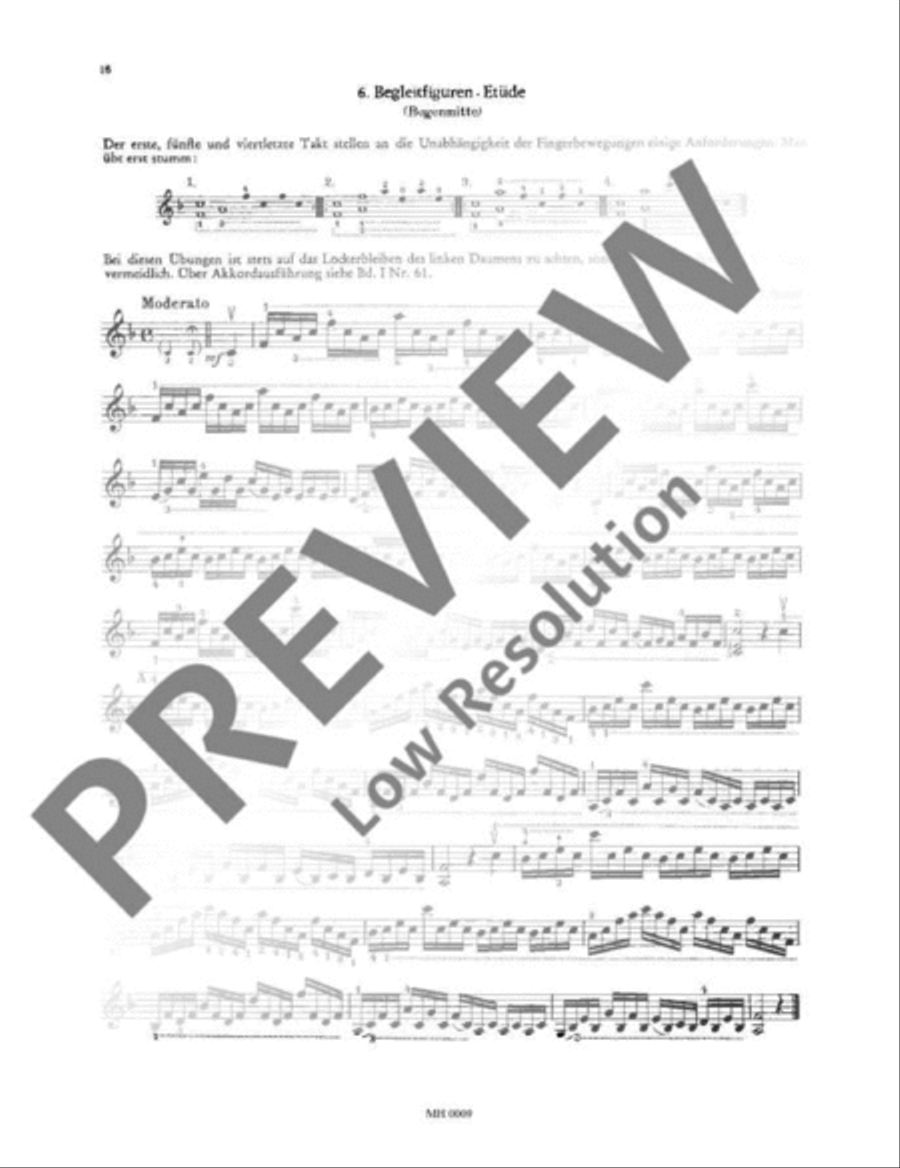 Fundamentale Violintechnik Violin scores gallery preview page 17