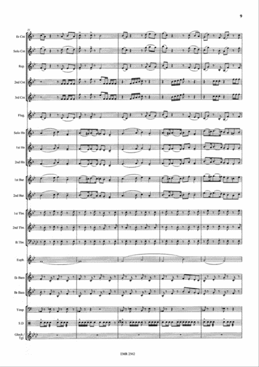The Bridge On The River Kwai Brass Band scores gallery preview page 10