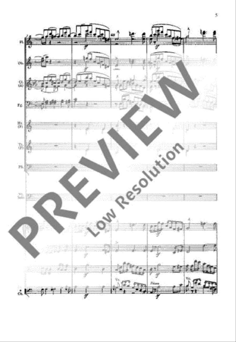 Concerto A minor Concerto A minor Orchestra scores gallery preview page 16