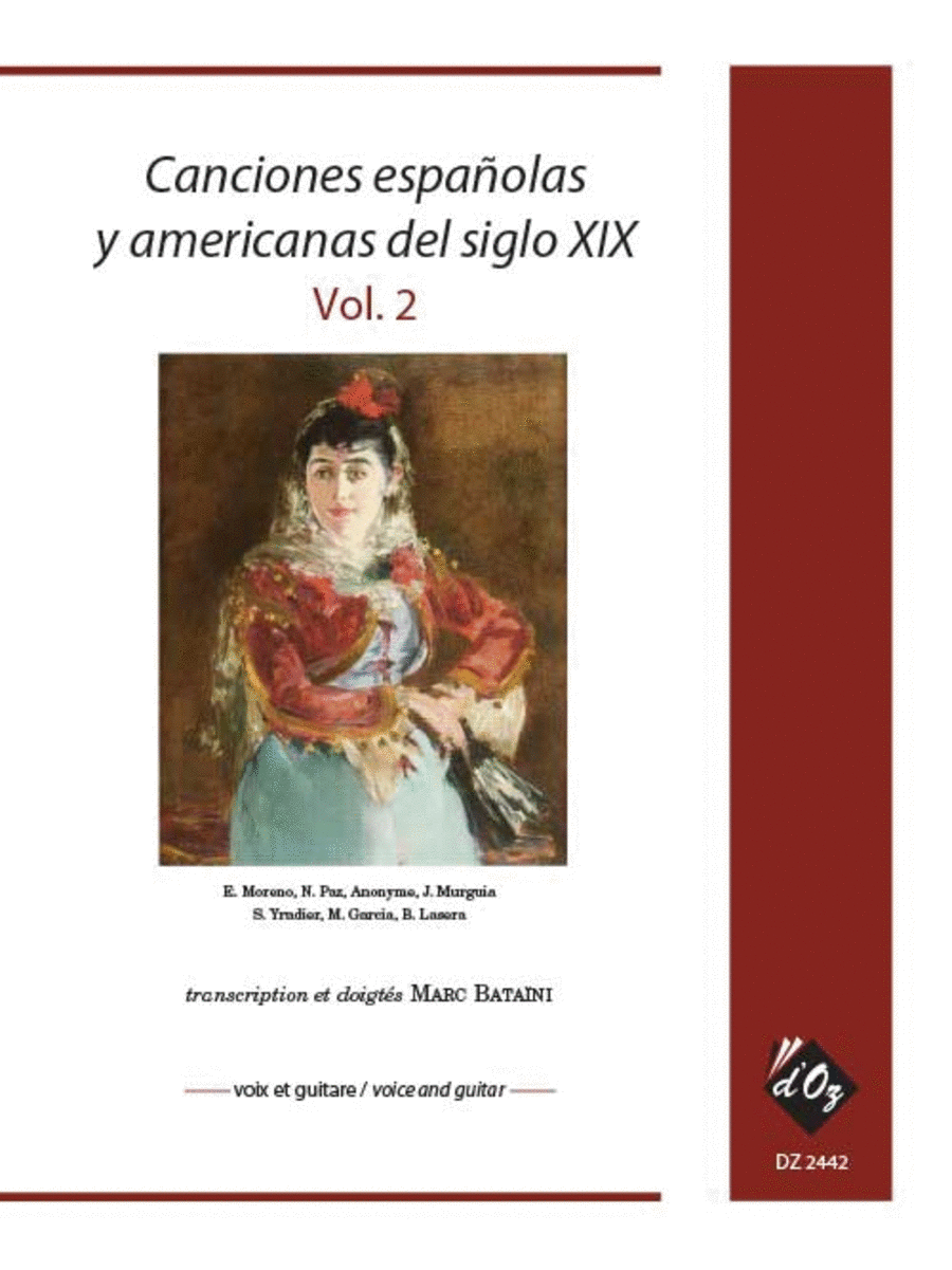 Canciones españolas y americanas del siglo XIX, vol. 2