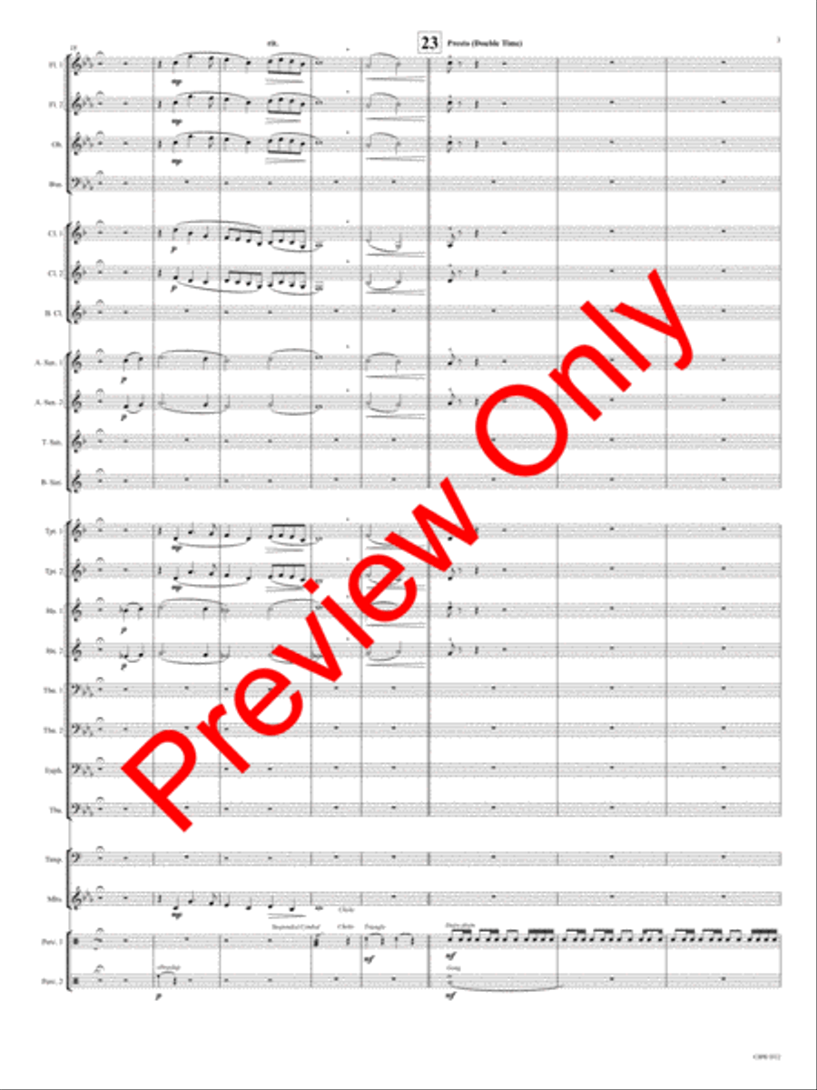 Viserion Concert Band scores gallery preview page 6