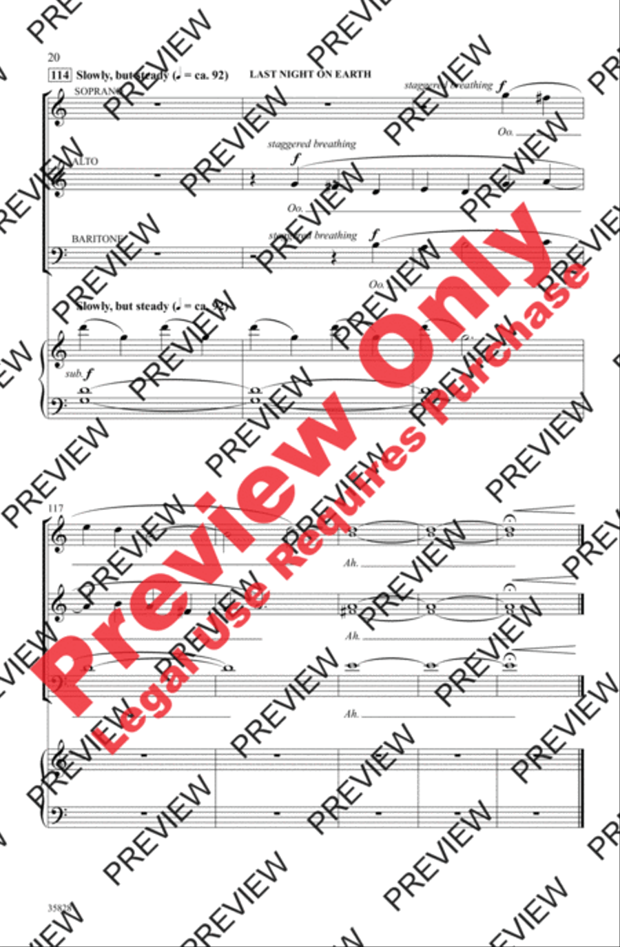 Green Day on Stage: Selections from American Idiot 3-Part scores gallery preview page 20