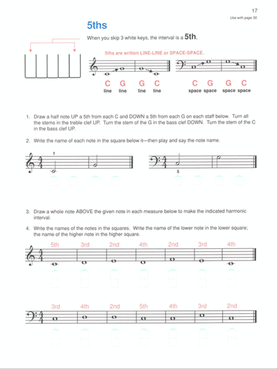 Alfred's Basic Piano Library Notespeller Complete Piano Method scores gallery preview page 3