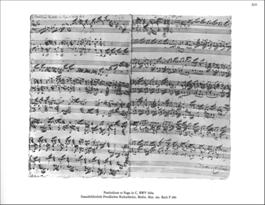 Sämtliche Orgelwerke I Präludien und Fugen I Organ scores gallery preview page 3