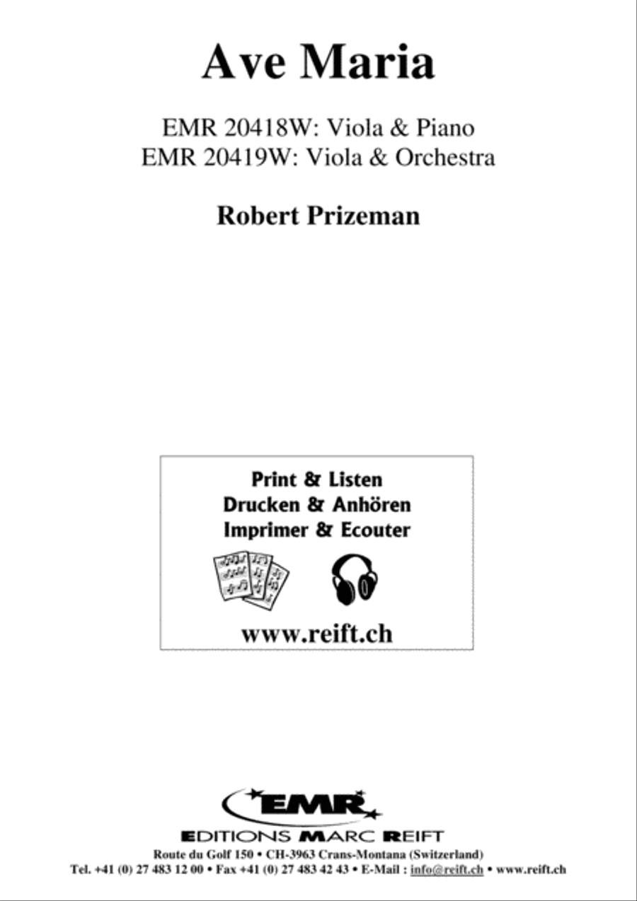 Ave Maria Piano Accompaniment scores gallery preview page 2
