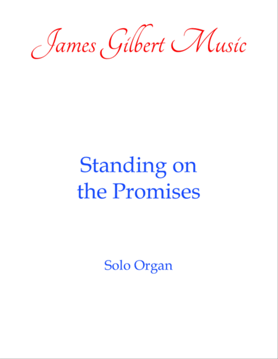 Standing On The Promises Standing On The Promises Organ Solo scores gallery preview page 1