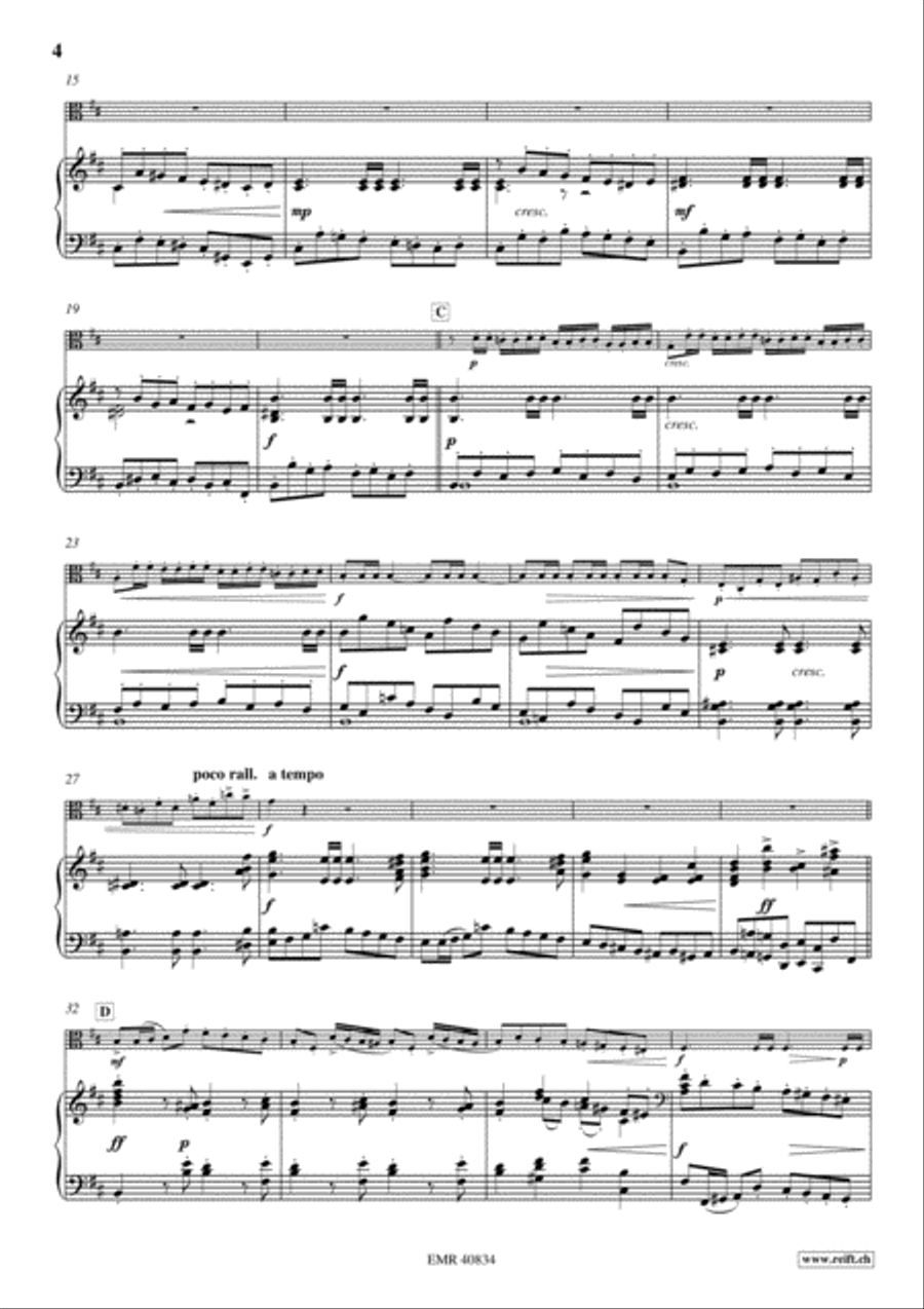 Konzert-Etude Konzert-Etude Viola scores gallery preview page 6