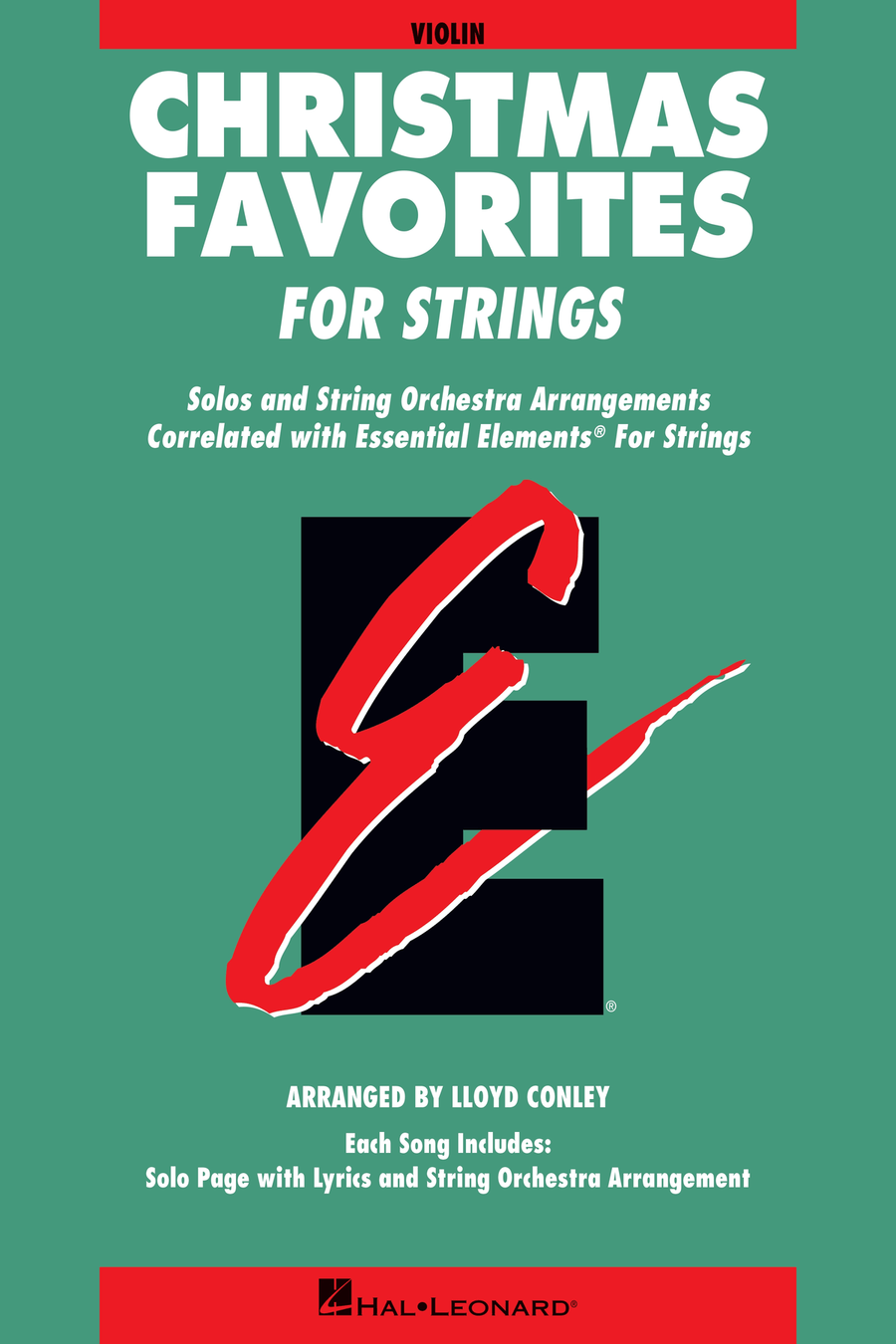 Book cover for Essential Elements Christmas Favorites for Strings