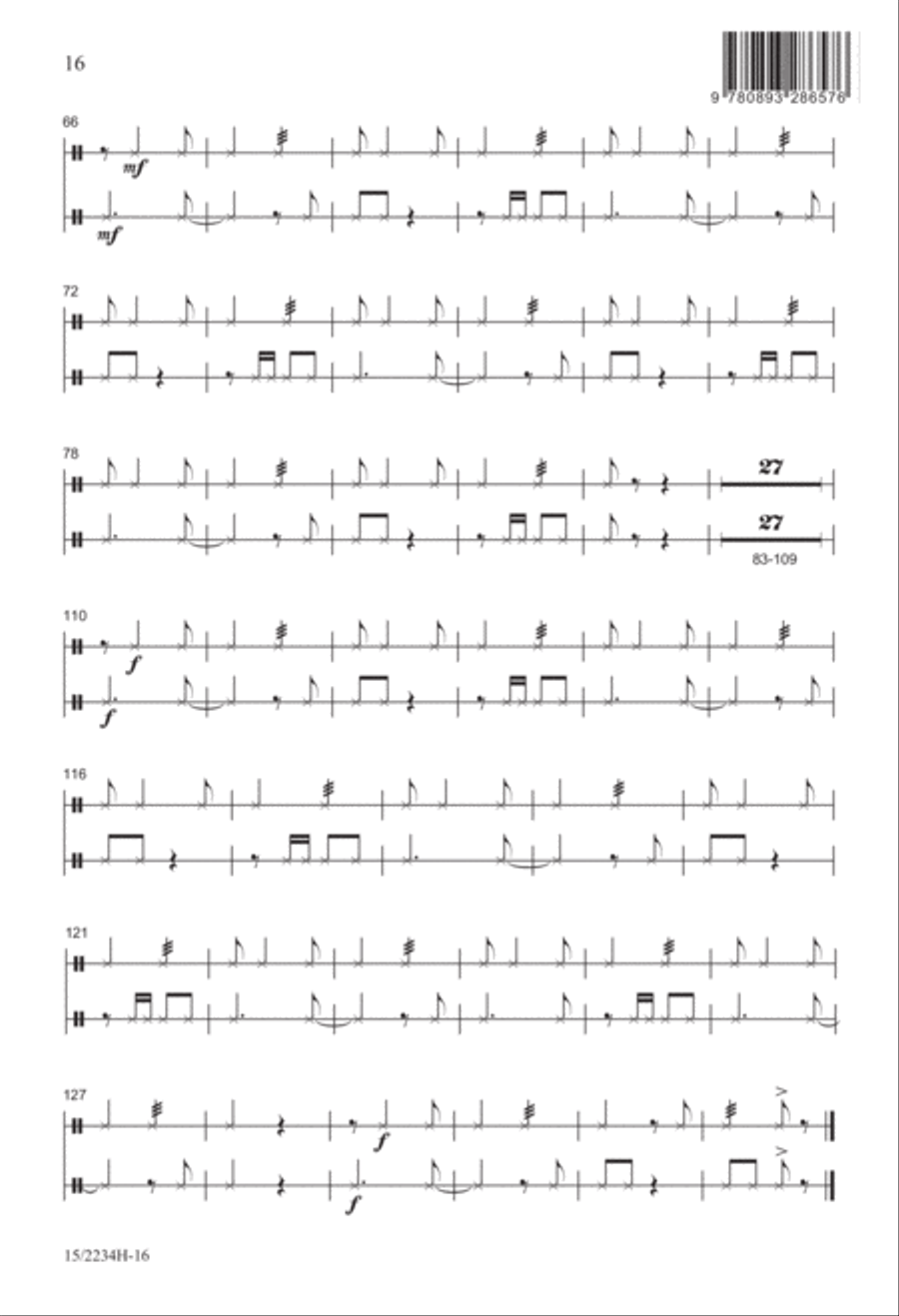 Mairi's Wedding 4-Part scores gallery preview page 16
