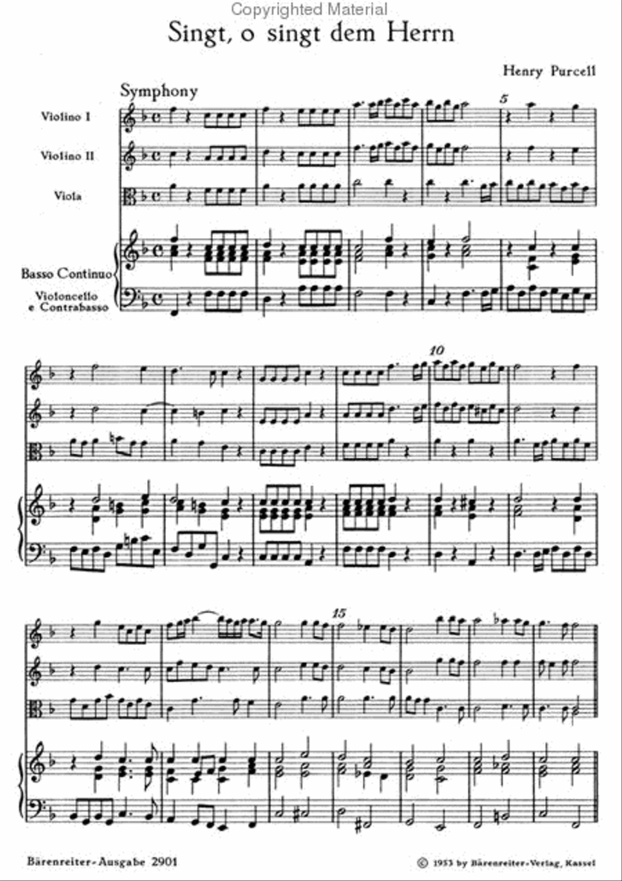 O, sing unto the Lord 4-Part scores gallery preview page 2