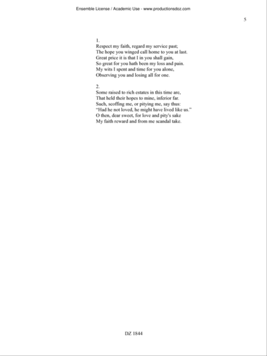 The Fourth Book of Ayres Classical Guitar scores gallery preview page 5