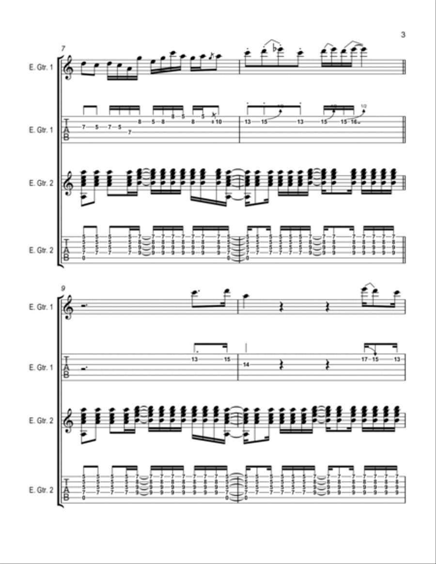 Why Does Love Got To Be So Sad? Piano, Vocal, Guitar scores gallery preview page 3