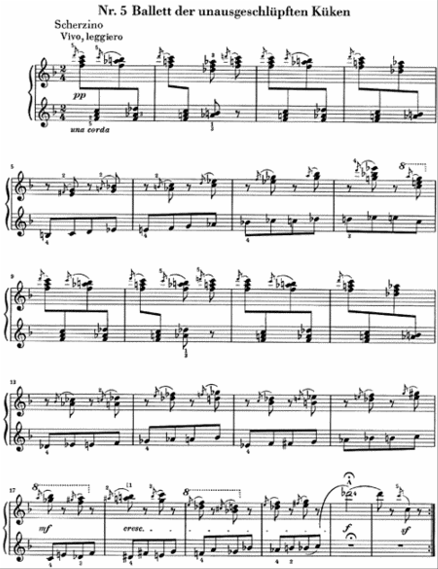 Pictures at an Exhibition Piano Solo scores gallery preview page 2