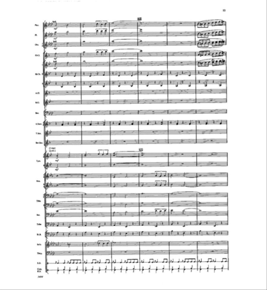The Americans The Americans Concert Band scores gallery preview page 12