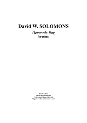David W. Solomons: Octatonic Rag for piano solo