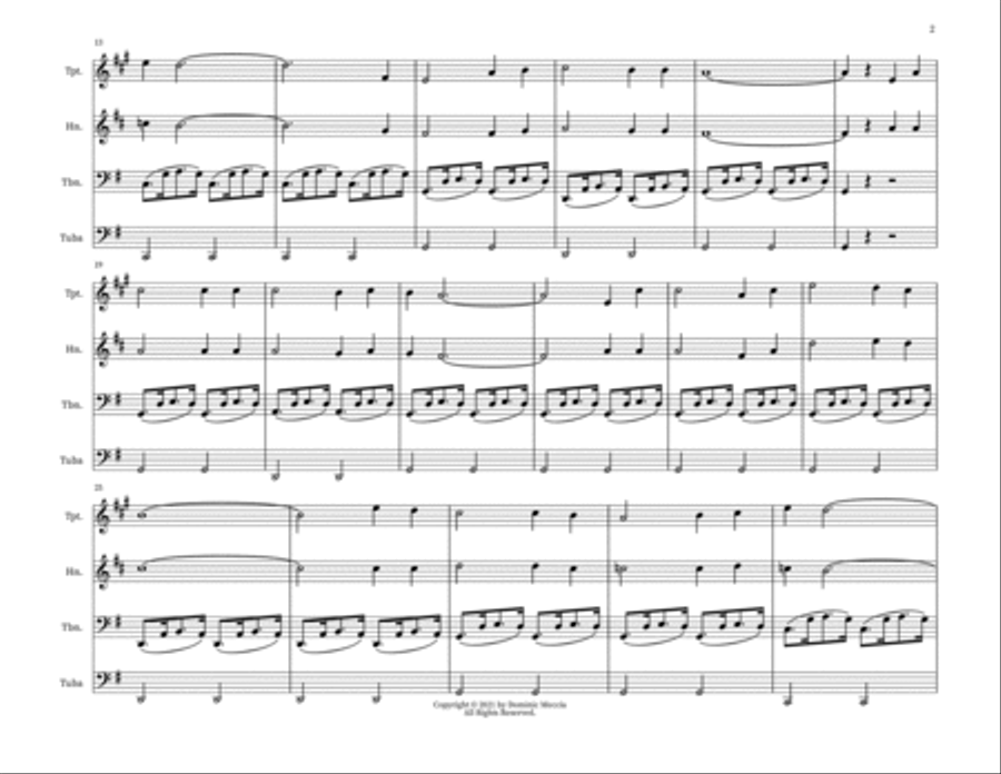 The Red River Valley Small Ensemble scores gallery preview page 2