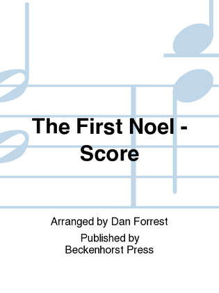 Book cover for The First Noel - Score