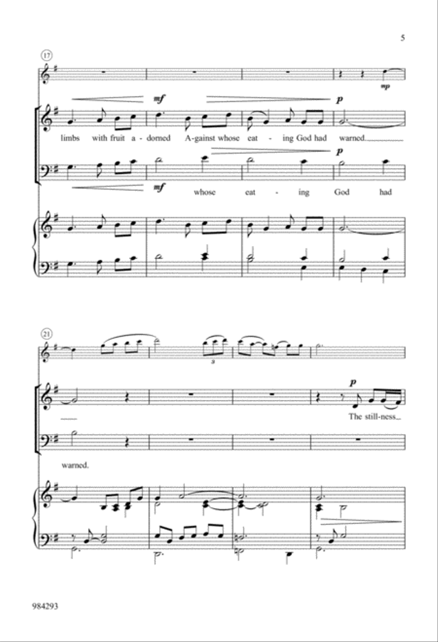 The Tree of Life (Williams) - Two-Part 2-Part scores gallery preview page 4
