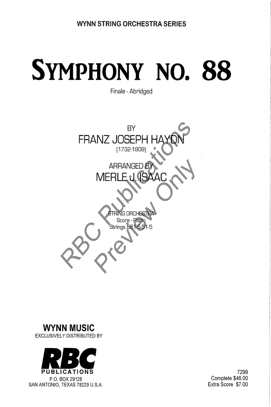 Concert March Concert March String Orchestra scores gallery preview page 2