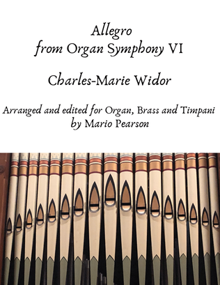 Widor- Movement 1 (Allegro) from 6th Organ Symphony