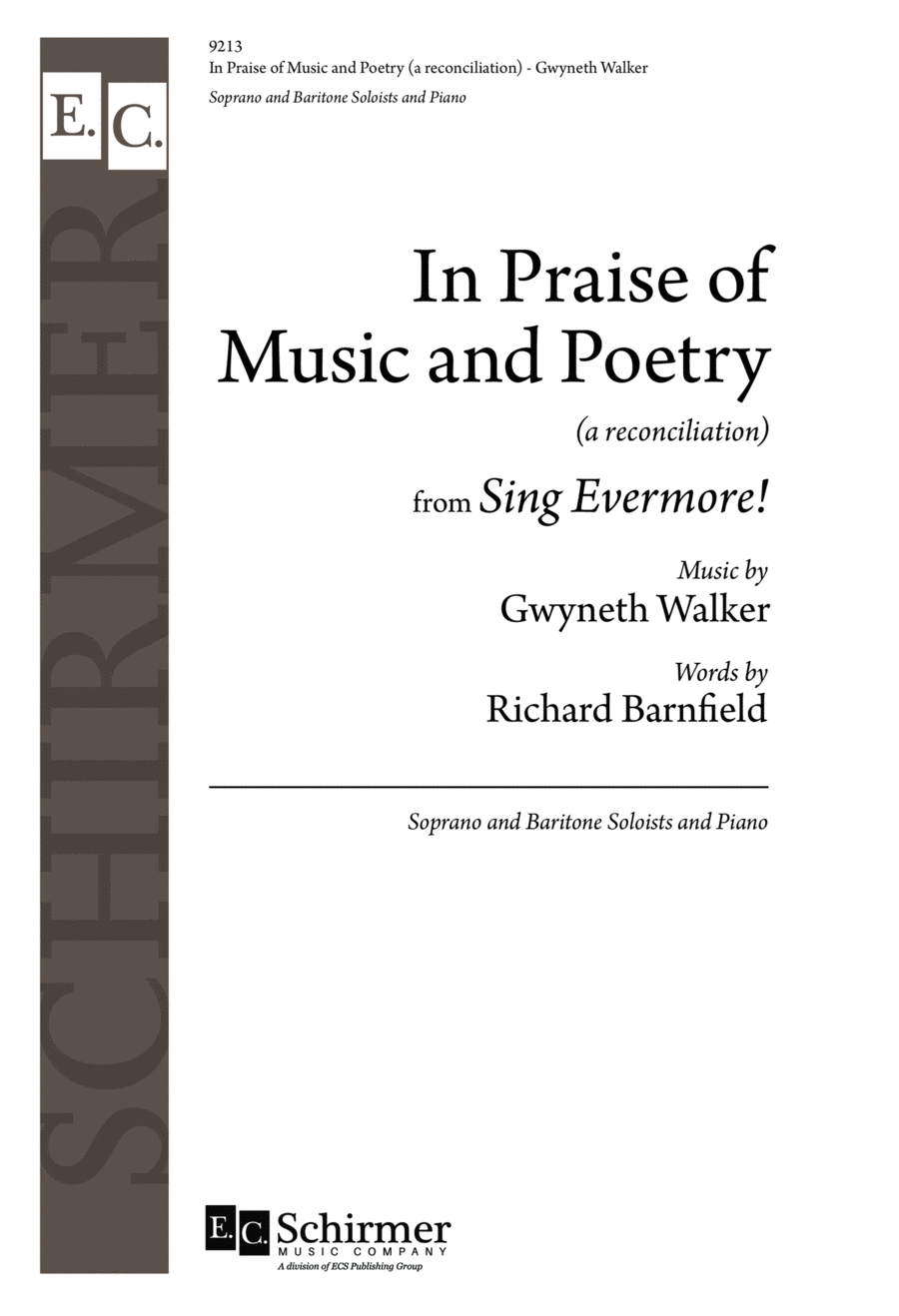In Praise of Music and Poetry (a reconciliation) Baritone Horn scores gallery preview page 1