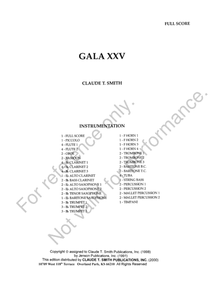 Gala XXV image number null