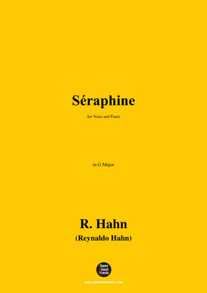 R. Hahn-Séraphine,in G Major