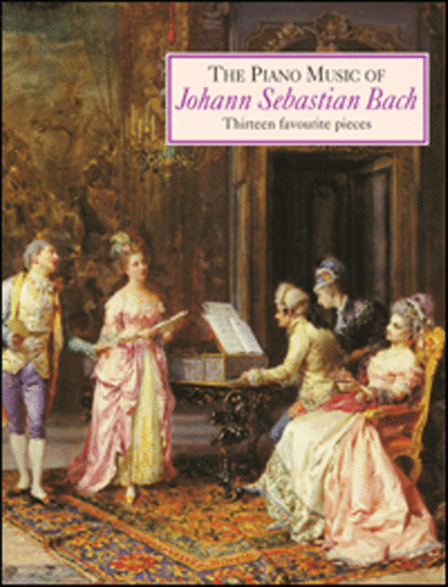 The Piano Music of Bach Piano Solo scores gallery preview page 1
