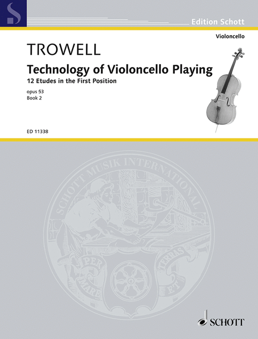Technology of Violoncello Playing Cello scores gallery preview page 1