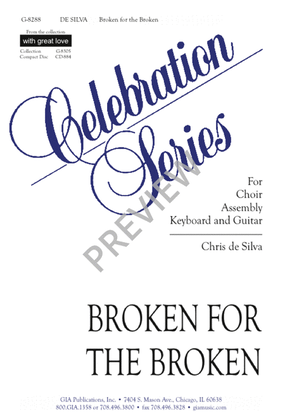 Book cover for Broken for the Broken