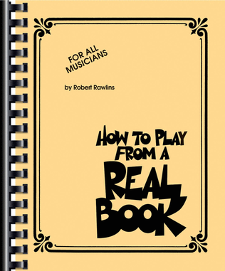 Book cover for How to Play from a Real Book