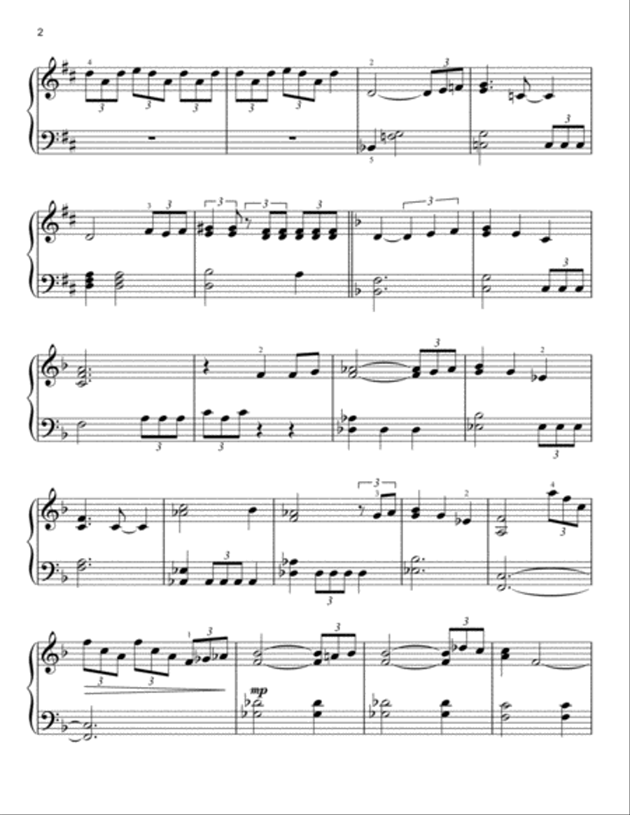 Corellia Chase (from Solo: A Star Wars Story) Easy Piano scores gallery preview page 2