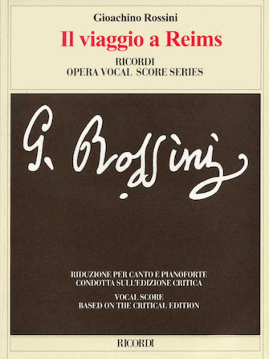 Il Viaggio a Reims (The Journey to Rheims) Voice scores gallery preview page 1
