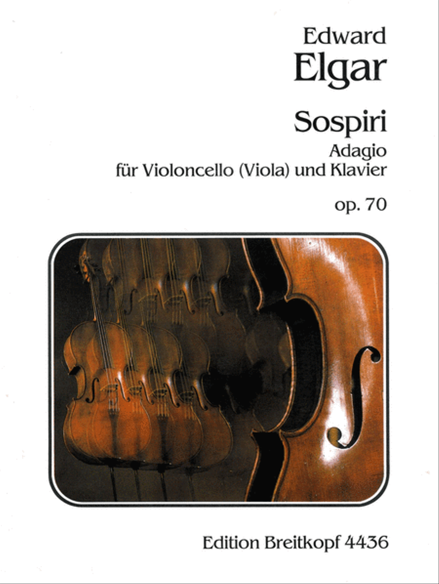 Sospiri Op. 70 Sospiri Op. 70 Piano Accompaniment scores gallery preview page 1