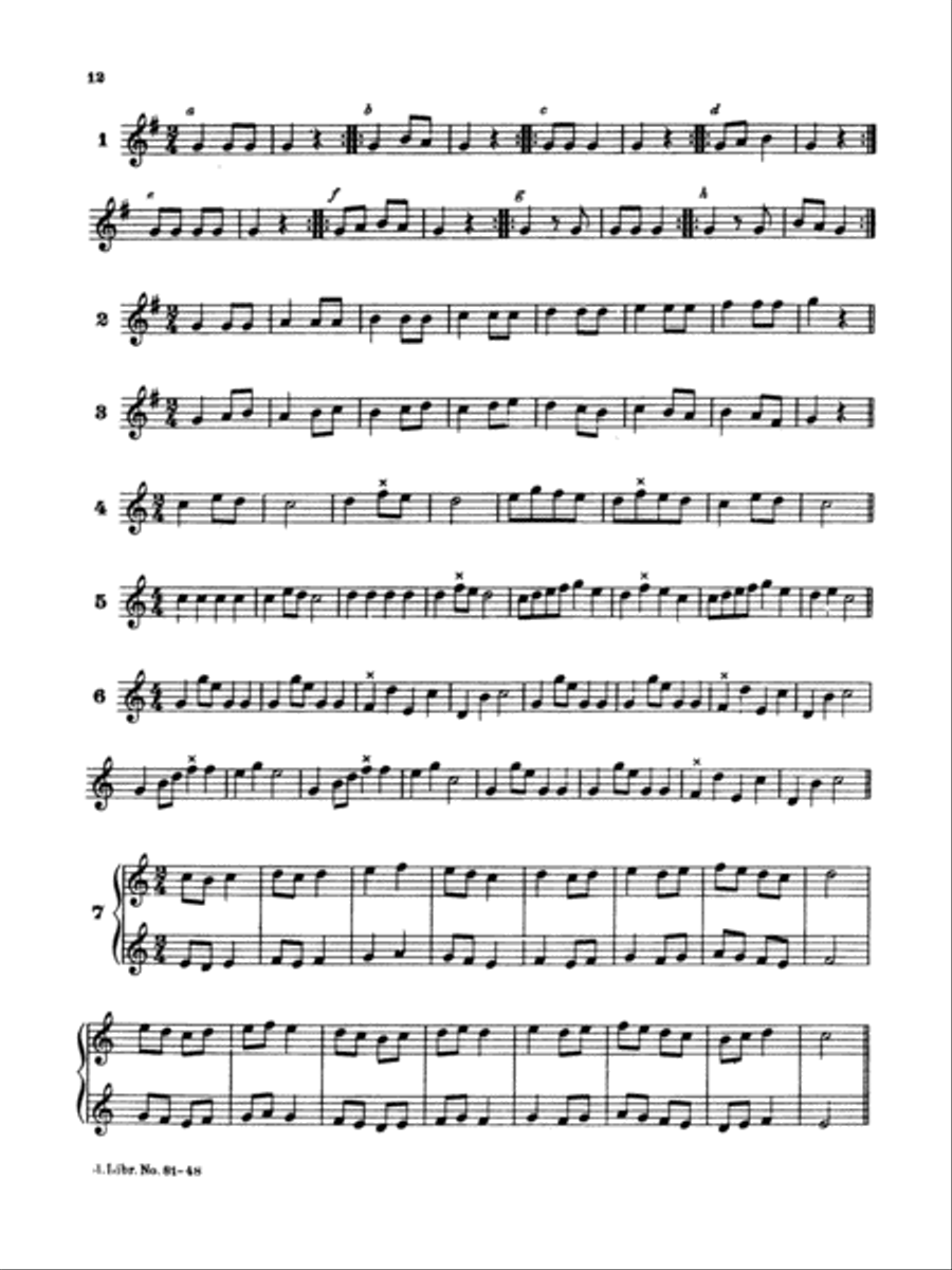 Gekeler Method for Oboe, Book 1 Oboe scores gallery preview page 2