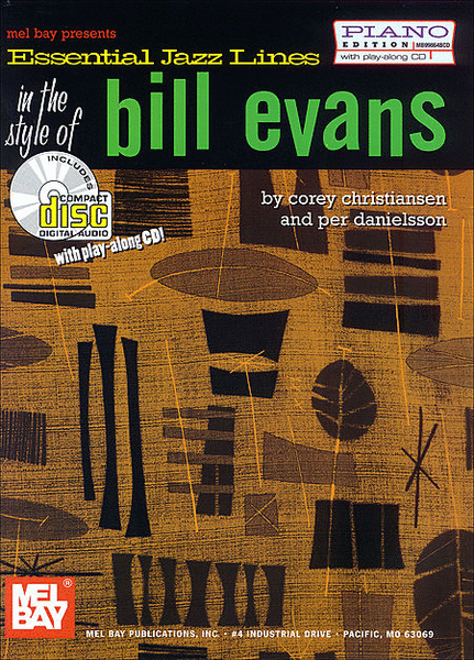Essential Jazz Lines: In the Style of Bill Evans - Piano image number null