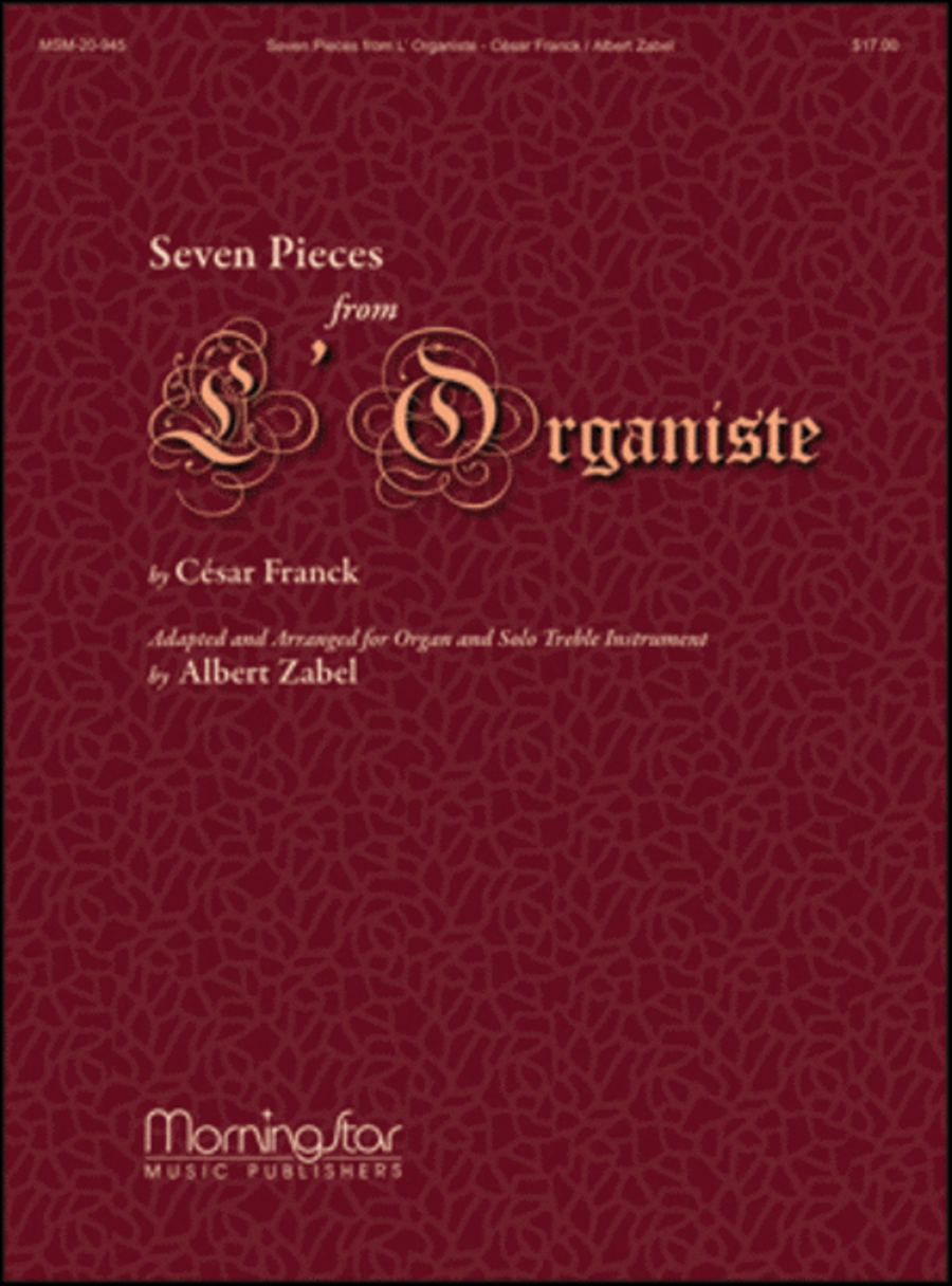 Seven Pieces from L'Organiste for Solo Instrument and Organ Organ scores gallery preview page 1