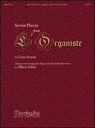 Book cover for Seven Pieces from L'Organiste for Solo Instrument and Organ