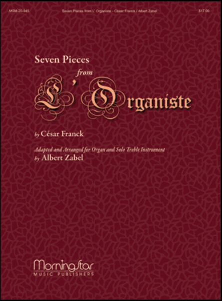 Seven Pieces from L'Organiste for Solo Instrument and Organ image number null