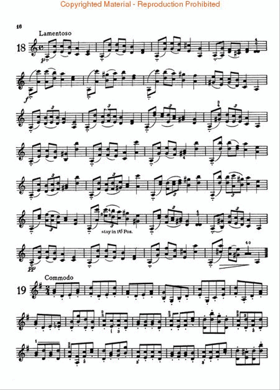 Melodious Double-Stops - Book 2 - Violin Violin scores gallery preview page 3
