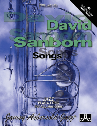 Book cover for Volume 103 - David Sanborn