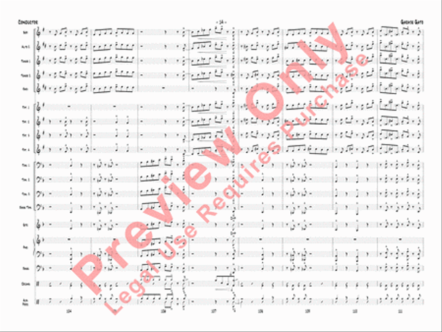 Garaje Gato Jazz Ensemble scores gallery preview page 17