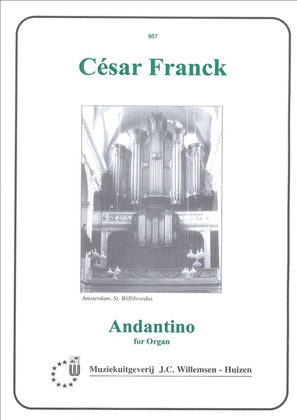 Book cover for Andantino For Organ