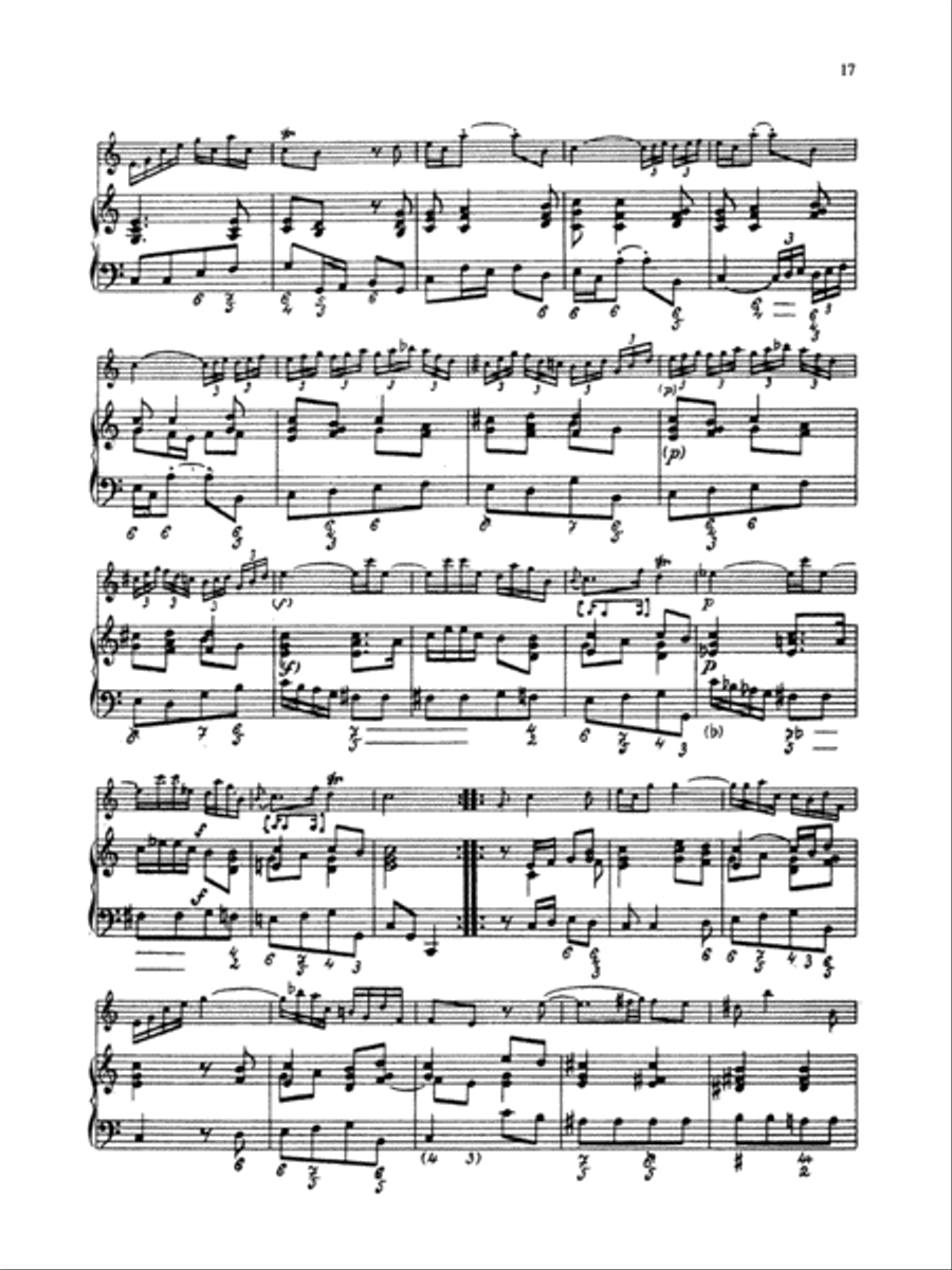 Bach: Four Sonatas Part scores gallery preview page 4
