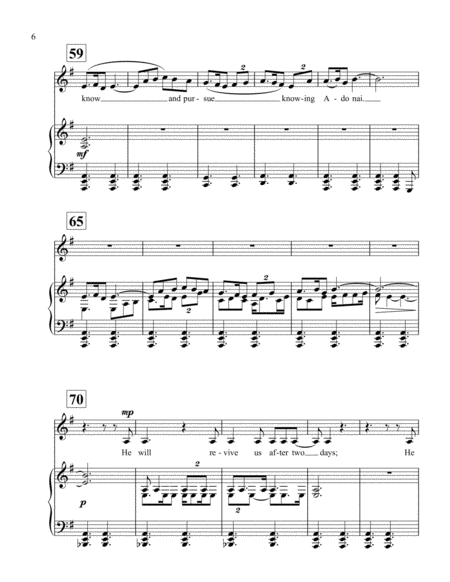 The Pursuit (mezzo-soprano version) image number null